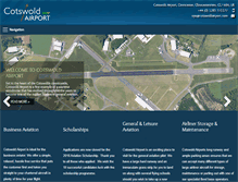 Tablet Screenshot of cotswoldairport.com
